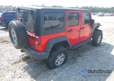 2016 Jeep Wrangler Unlimited Sport z USA, uszkodzony, nr VIN 1C4BJWDG6GL140174